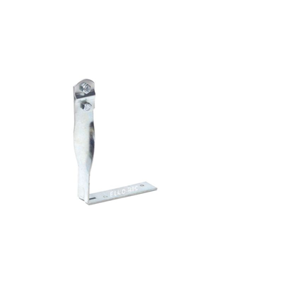 Screwed angle bracket L=100mm, galvanized