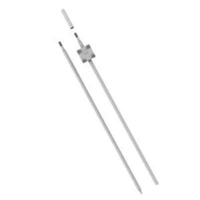 Screwed earth rod set 2x1500 mm + hot-dip galvanized earth connection