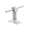 Screwed wire holder, height 7cm, gray latch