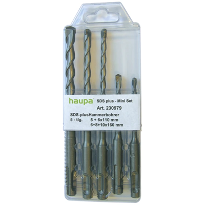 SDS Plus 5 piece impact drill bit set