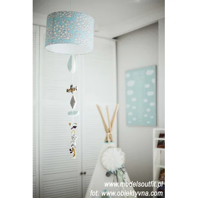 Sea bubbles cylinder pendant lamp