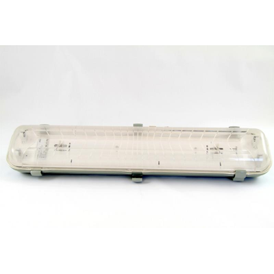 Sealed indoor luminaire for clean rooms, TCW060 2xTL-D18W EB