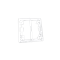 Sealing insert for IP44 connectors