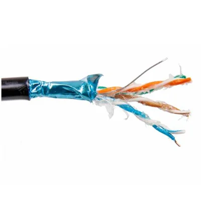SecurityNET F/UTP Kat. 5e-Kabel, Außenkabel, PE-ummantelt, 500 m