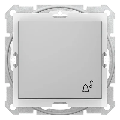SEDNA Bouton-poussoir de sonnette IP44 aluminium