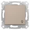SEDNA Button "light" satin