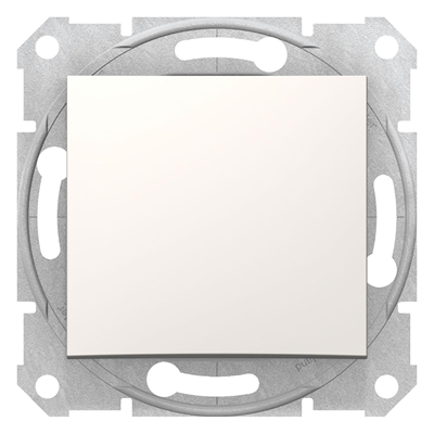SEDNA Interruptor unipolar, crema