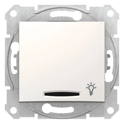 SEDNA "Light" button with cream backlight
