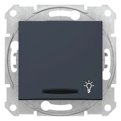 SEDNA "Light" button with graphite backlight
