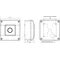 Selbstauslösender Unterputz-Drucktaster 2 Öffnerkontakte + LED-Signalisierung 24 V DC
