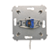 Selettore a chiave pulsante momentaneo (modulo) 2 posizioni 0-I contatto N/O 5 A 230 V 0 oro (metallico)