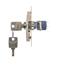 Selettore a chiave pulsante momentaneo (modulo) 2 posizioni 0-I contatto N/O 5 A 230 V 0 oro (metallico)