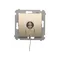 Selettore a chiave pulsante momentaneo (modulo) 2 posizioni 0-I contatto N/O 5 A 230 V 0 oro (metallico)