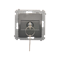 Selettore a chiave pulsante momentaneo (modulo) 2 posizioni 0-I contatto N/O 5 A 230 V antracite (metallico)