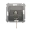 Selettore a chiave unipolare (modulo) 2 posizioni 0-I contatto N/O 5 A 230 V antracite (metallico)
