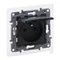 SELEZIONE NILOE - PRESA 2P+Z - IP44 16 A - 250 V~ - CON OTTURATORE, TERMINALI A VITE ANTRACITE