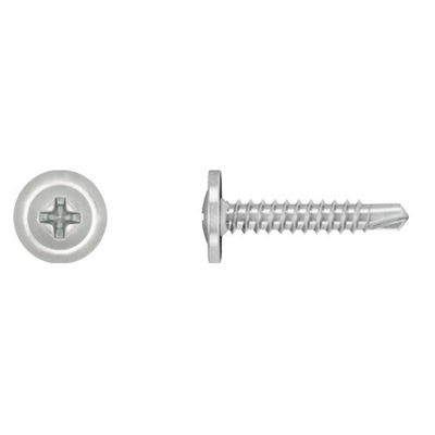 Self-drilling screw for sheet metal and wood 4.2x32mm