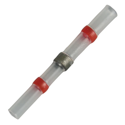 Self-insulating tin connector 0.5-1 red