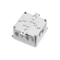 Self-locking wall box 88x88x58mm IP54 gray
