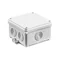 Self-locking wall box 98x98x60mm IP54