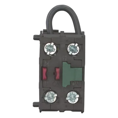 Self-monitoring contact element 1NO 1NC rear mounting