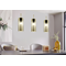 SELVINO Gold triple pendant lamp