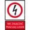 Señal TZZ - NO TOCAR 148x210mm rojo