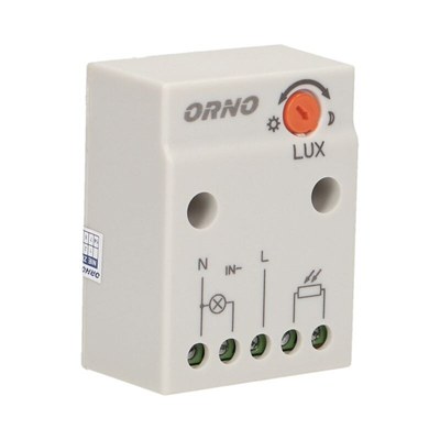 Sensor crepuscular con sonda externa, 2-100 lux 2300W, blanco