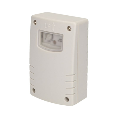 Sensor crepuscular, IP44, 1200W gris