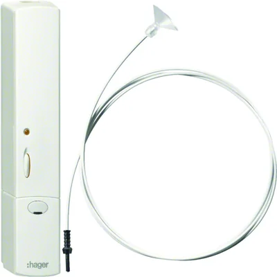 Sensor de intensidad luminosa de superficie KNX RF Quicklink blanco