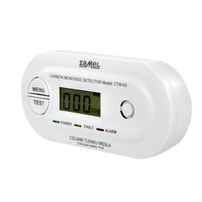 Sensor de monóxido de carbono a batería GARDI 85dB IP20 blanco CTW-03