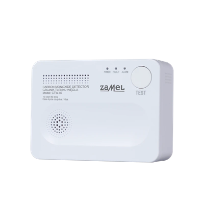 Sensor de monóxido de carbono a batería GARDI 90dB IP20 blanco CTW-07