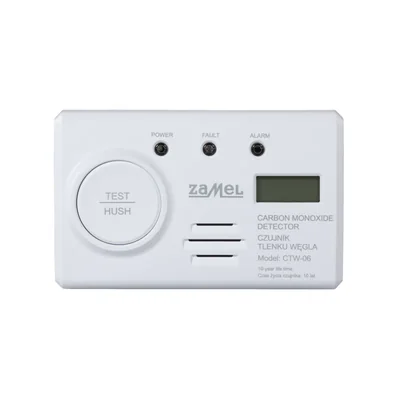 Sensor de monóxido de carbono GARDI con batería incorporada 90dB IP20 blanco CTW-06