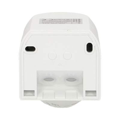 Sensor de movimiento de 180 grados IP44, 800W, mini, blanco