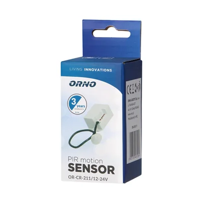 Sensor de movimiento de 360 grados con sensor externo, IP20, 12-24V, 60W-120W