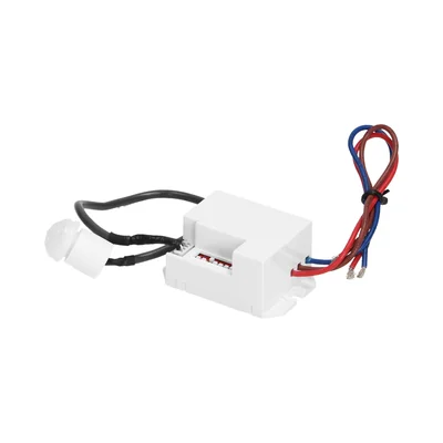 Sensor de movimiento de 360 grados con sensor externo, IP20, 12-24V, 60W-120W