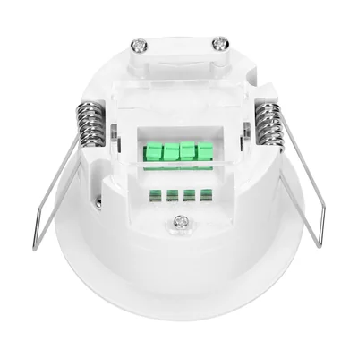 Sensor de movimiento de 360 grados, IP65, 1200 W, para techos suspendidos.