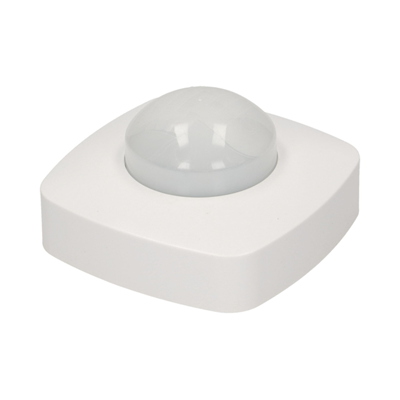 Sensor de movimiento de zona de 360 grados, IP20, 2000W, blanco