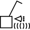 Sensor de movimiento KNX RF QUICKLINK B.KWADRAT/B.3/B.7 Comfort 1,1m aluminio mate