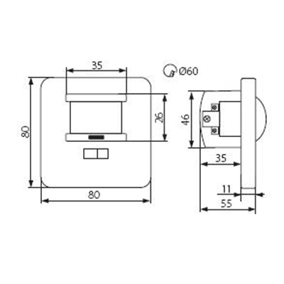 Sensor de movimiento MARID JQ-L