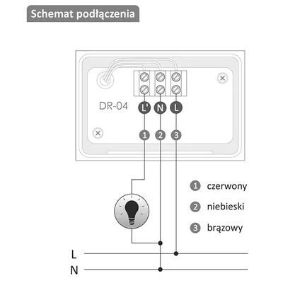Sensor de movimiento PIR, gris, IP65