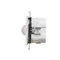 Sensor de movimiento Simon 55 WMDR-001R10-111 con relé de 16 A, 230 V~ (módulo). Características: modos AUTON, ON, OFF, SIMULATION. Persianas PCR/... incluidas; blanco mate.