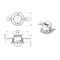 Sensor de presencia PD4-M-TRIO-2DALI/DSI-1C-FC