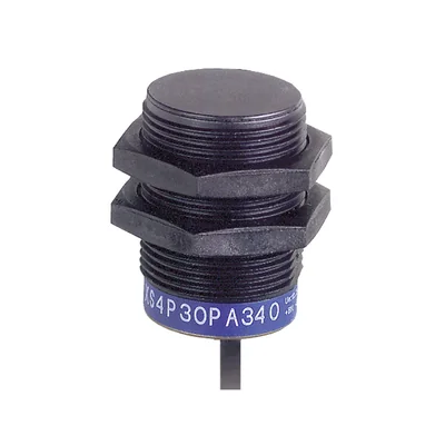 Sensor inductivo M30 1NO 12-24V DC, cable 2m