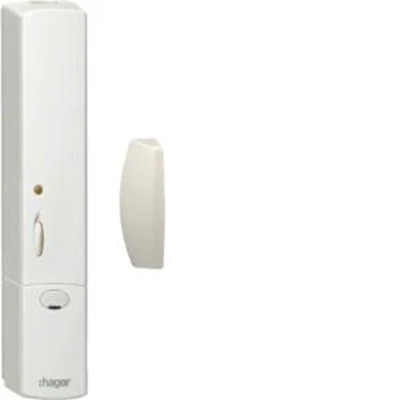 Sensore di apertura magnetico da superficie KNX RF quicklink bianco