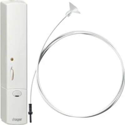 Sensore di intensità luminosa KNX RF quicklink da superficie bianco