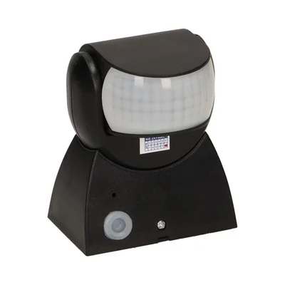 Sensore di movimento 180 gradi IP65, 1200W, CR-236 nero