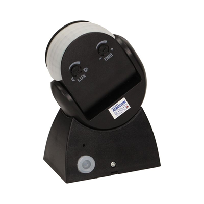Sensore di movimento 180 gradi IP65, 1200W, CR-236 nero
