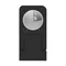 Sensore di movimento a 360 gradi IP65 2000W portata max 20m nero