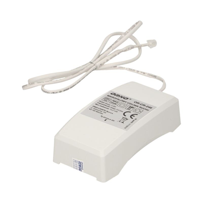 Sensore di movimento a microonde con sensore crepuscolare esterno, 5,8GHz, 360 gradi, IP20, 1200W bianco